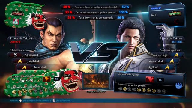 Tekken 7  feng  destino  biakko