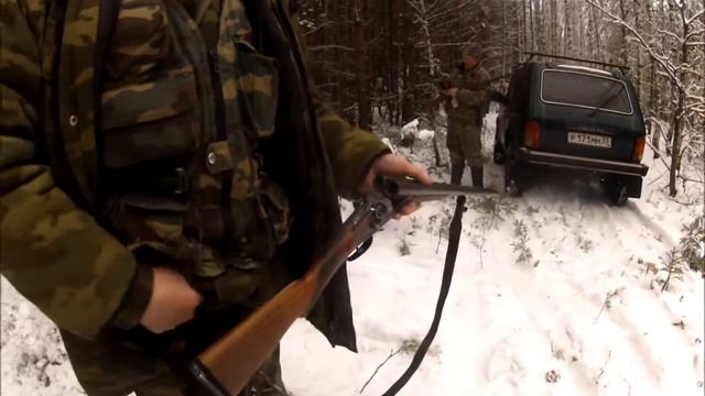 Охота на зайца с русскими гончими