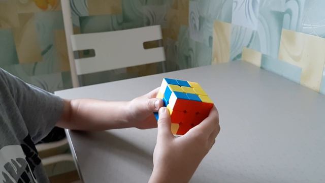 Как собрать кубик рубик 4 часть