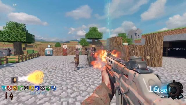 Мой Первый Оружейный Зомби Челлендж в Call of Duty Black Ops
