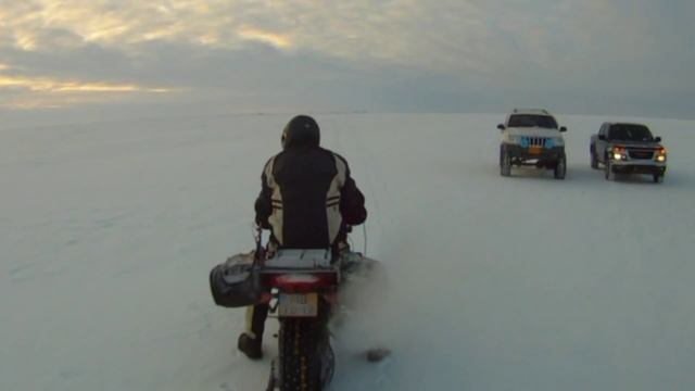 Clymer Manuals Sjaak Yamaha R1 Polar Ice Ride Motorcycle Adventure Video #24 Test Ride On Ice