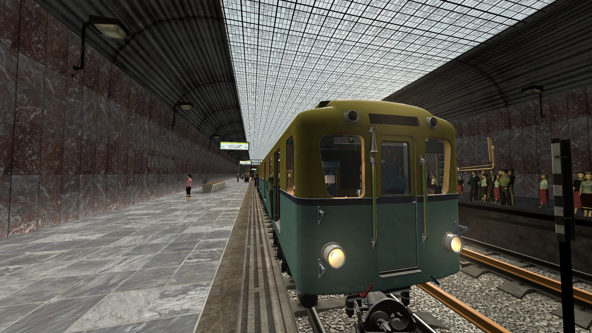 METROSTROI SUBWAY SIMULATOR IN GARRY ’S MOD / РЕАЛИСТИЧНЫЙ СИМУЛЯТОР МАШИНИСТА МЕТРО В ГИРРИС МОДЕ