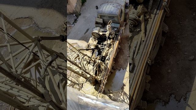 Бурение скважин на воду 40 метр. Машина