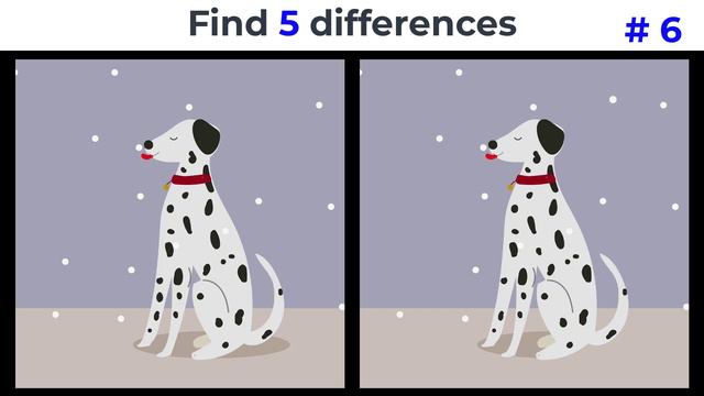 Найди 6 отличий - 4  (Сколько отличий нашёл ты?)