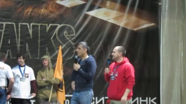 Награждение победителей турнира «Время танков: второй сезон» в Челябинске