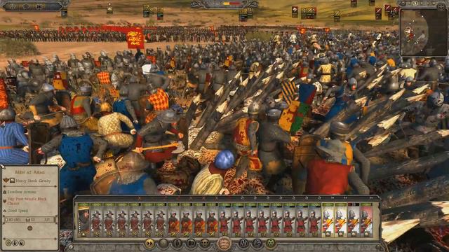 MASSIVE MEDIEVAL SURVIVAL! 3000 English v 12000 French - Medieval Kingdoms Total War Gameplay!