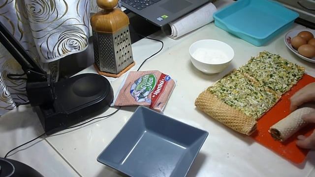 Рыбные рулеты сыром и зеленью./Опять моя выдумка/ Котята.