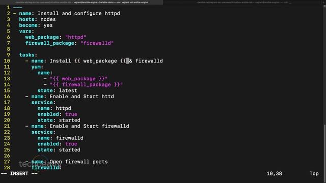 Managing Variables in Ansible | #Ansible #Fullcourse | techbeatly