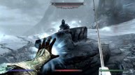 Skyrim Killing the ebony warrior with a fishing rod (Legendary Difficulty)