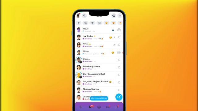 Snapchat me Friend ko Hide kaise kare ! How to Hide Snapchat chat ! How to hide Friends on snapchat