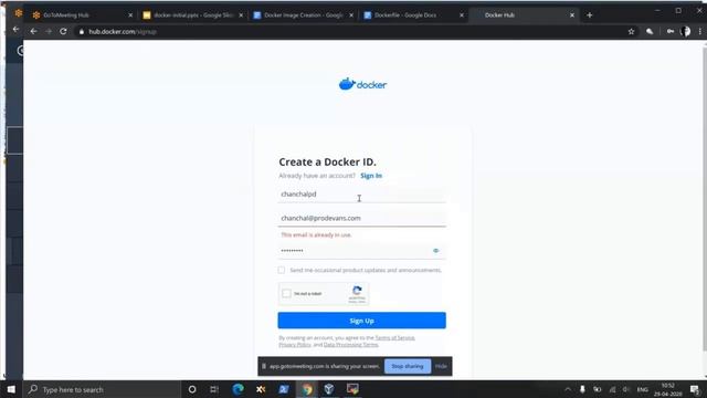 Docker for Enterprise Operation Virtual Training-Day 3 by Mr.Chanchal Bose