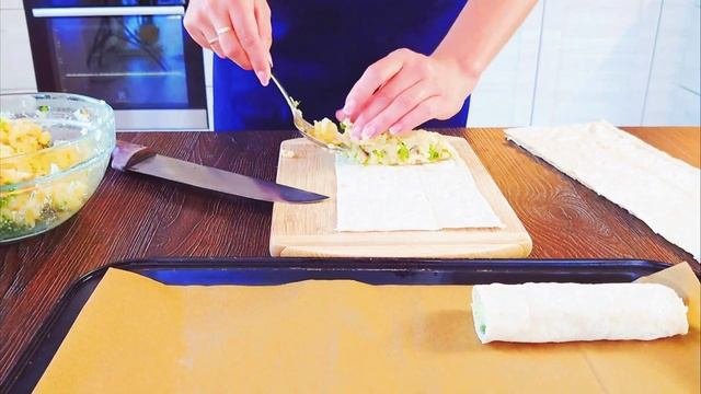 Пирожки с лаваша вкусный рецепт готовятся легко попробуйте для все семьи
