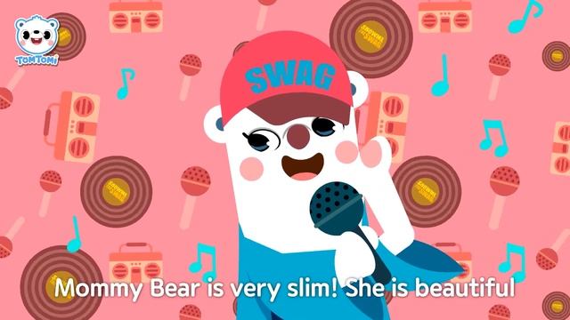 Three Bears Family  Childrens Song  Child Song  Nursery Rhymes  TOMTOMI Songs for Kids