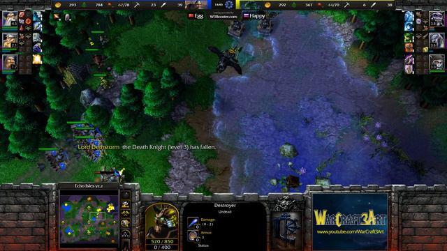Happy(UD) vs TH000(HU) - Warcraft 3: Classic - RN6744
