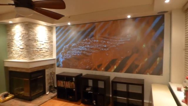 MY 178" 2.35:1 PAINTED ECLIPSE ULTRA 4K SUPREME CINEMA ON ONLY 720P
