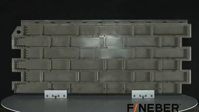 Фасадные панели Дачный Fineber Клинкерный кирпич белый