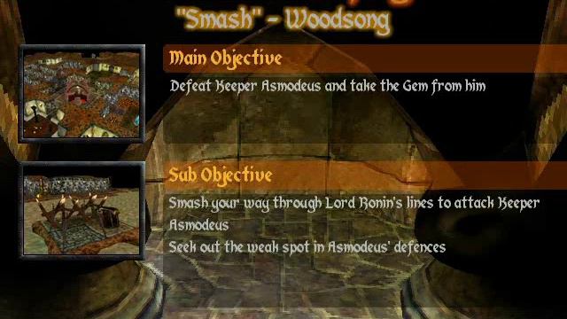 Dungeon Keeper 2 Mission Briefing 10: Woodsong