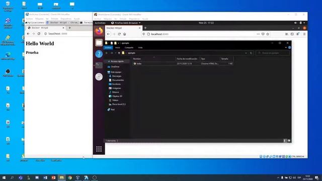 Práctica Virtualización (Docker, Ubuntu Server y Arch Linux)