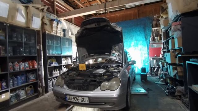 Mercedes-Benz W203 глючат дворники и фары