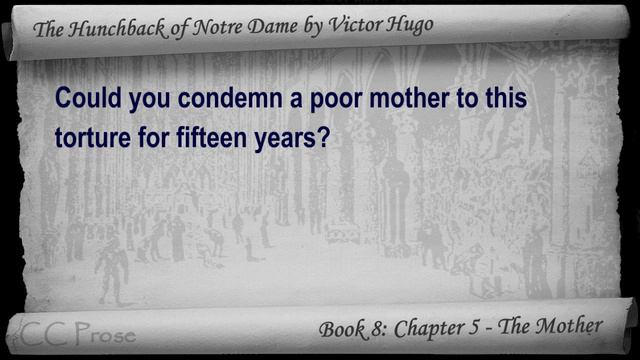 Book 08 - Chapter 5 - The Hunchback of Notre Dame by Victor Hugo - The Mother