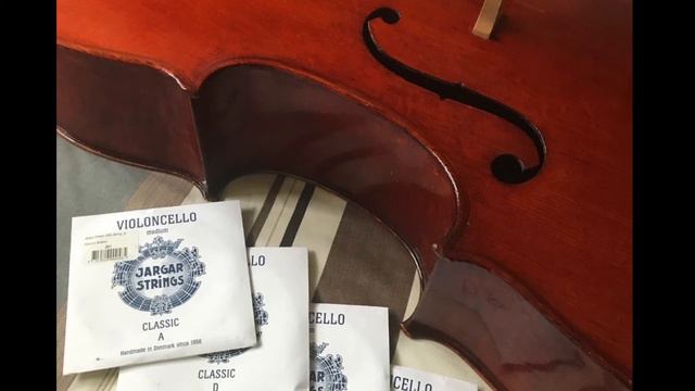 Jargar Classic Cello Strings demonstration