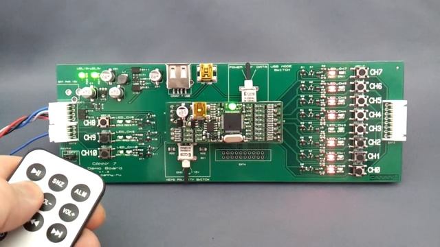 Работа ПЛК CANNY 7 c ИК пультом ДУ /  Work PLC CANNY 7 with IR remote control