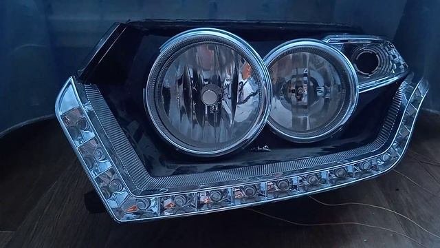 Динамической поворотник для УАЗ Патриот первые тесты