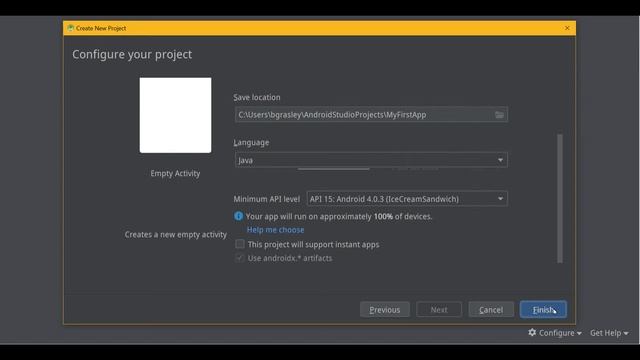 Setting up the Android Studio IDE