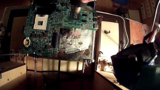 Пайка BGA чипа  на 3d принтере