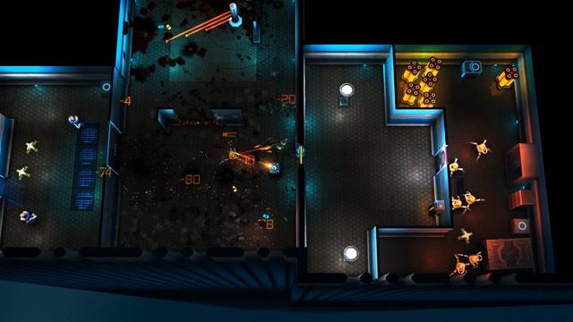 Neon Chrome - Top Down Shooter in True Native 4K @ 60fps