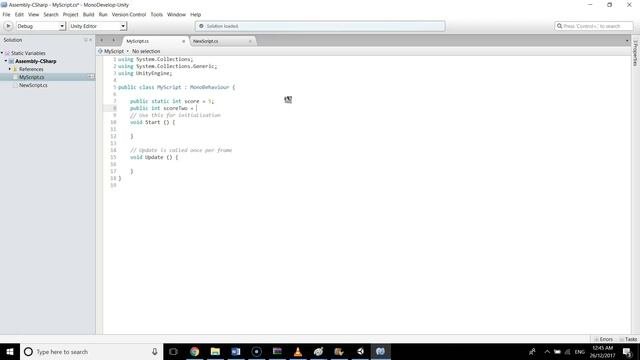Unity3D - How and Where To Use Static Variables