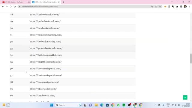 500 + Do- Follow Social Bookmarking Sites Lists | Social Bookmarking Websites