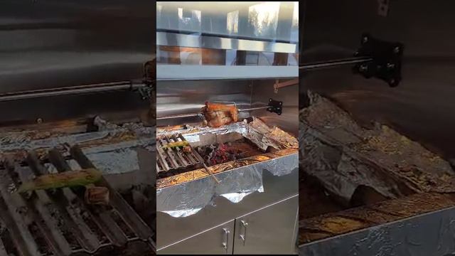 Мангал профессиональный для закрытых помещений