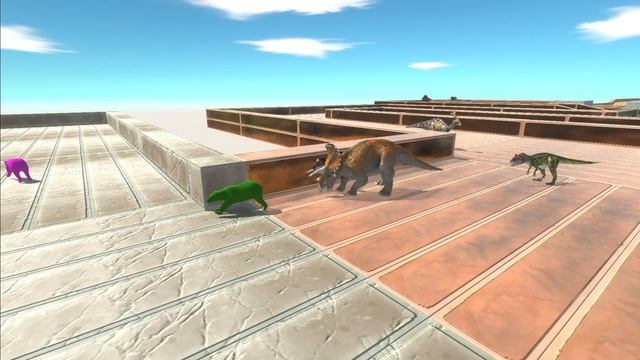 Race to eat Polar Bear Aliens - Animal Revolt Battle Simulator