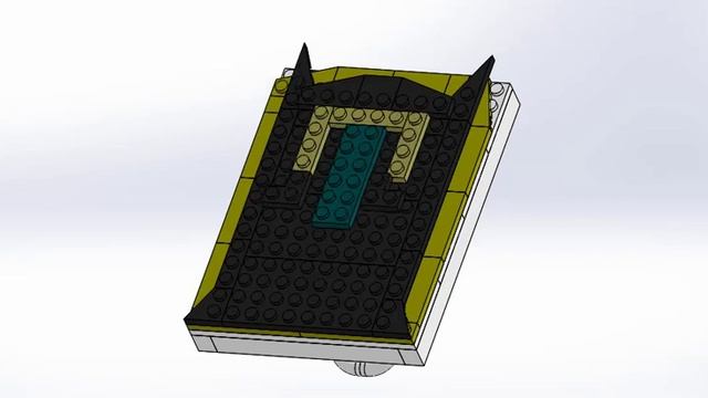 LEGO 40386 - Batman - Brick Sketches - solidworks