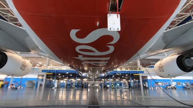 Inside Emirates A380 Service Center - How Did They Bring an A380 Back to Life?