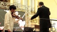 Shusaku Kato (Japan) Johannes Brahms. Concerto in D Major, Op.77 (part 1)