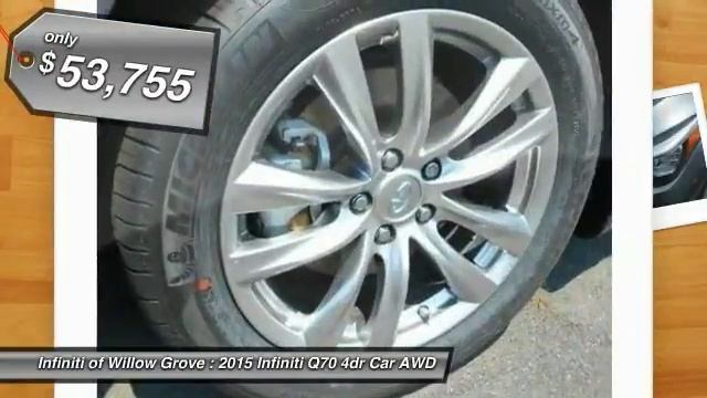 2015 Infiniti Q70 Willow Grove PA Q7F2467