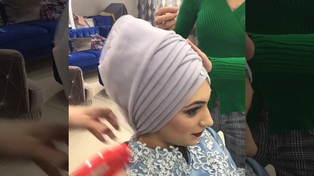 TÜRBAN NASIL YAPILIR (GELİNBAŞI)/ HOW TO MAKE A TURBAN? (BRİDE'S HEAD) SEBİLE ALTIN