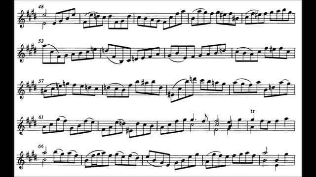 Bach, J.S. Partita 3 for violin BWV 1006  Preludio,Loure,Gavotte en Rondeau,Menuet1+2,Bourrée,Gigue