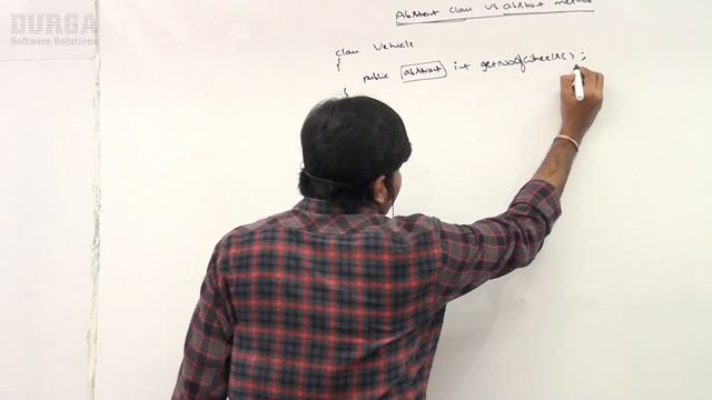 Java Tutorials || Java OOPS  ||  Abstract class vs Abstract Method || by Durga sir
