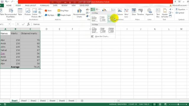 How to make a Gantt chart in excel 2023 | Initial Solution
