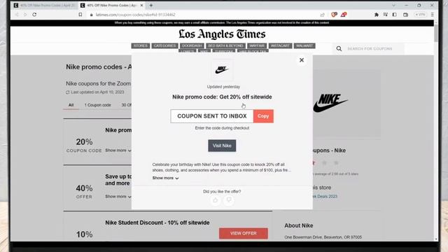 ? How to Find Nike Promo Codes (2023) | Score the Best Deals ?