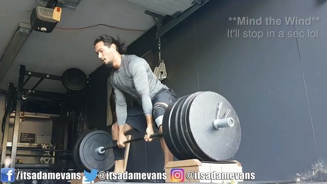 Deadlift Block Pulls to 585lbs (265kg) Conjugate Powerlifting