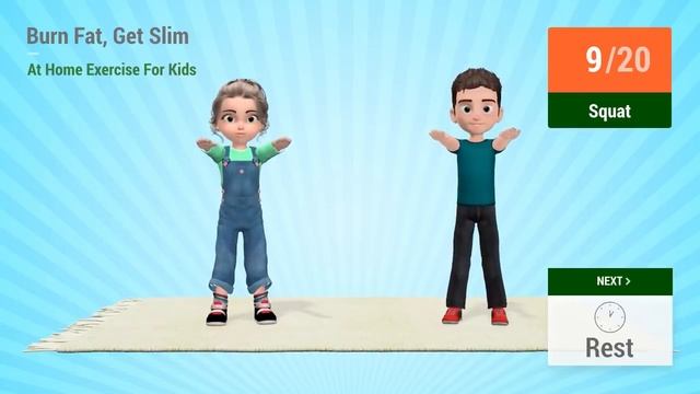 Kids Exercise: Burn Fat and Get Slim