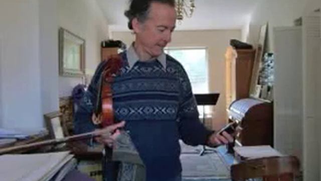 Drone Db1 by Bernard Chevalier, violin