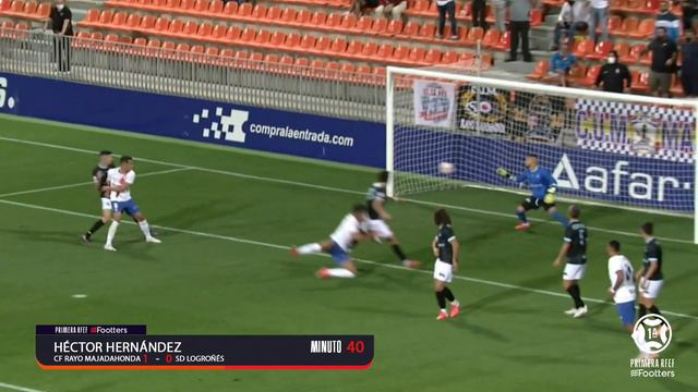 RESUMEN I CF Rayo Majadahonda 1-0 SD Logroñés I PrimeraRFEF I Jornada 4 I Grupo 1