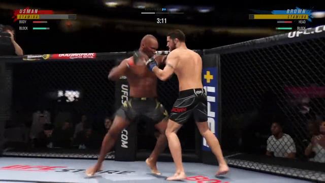 PS4 gameplay__Usm'an knocked  out