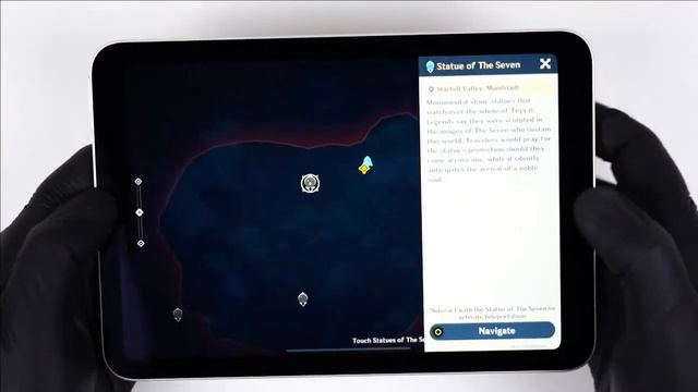 Cauvo Сapital геймплей Genshin Impact на Apple iPad Mini