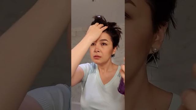 Как быстро уложить короткие тонкие волосы в стиле "художественный беспорядок"